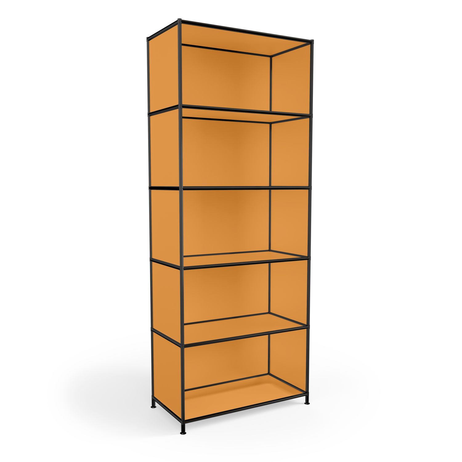 Bücherregal "Ambience Style" mit schwarzem Gestänge