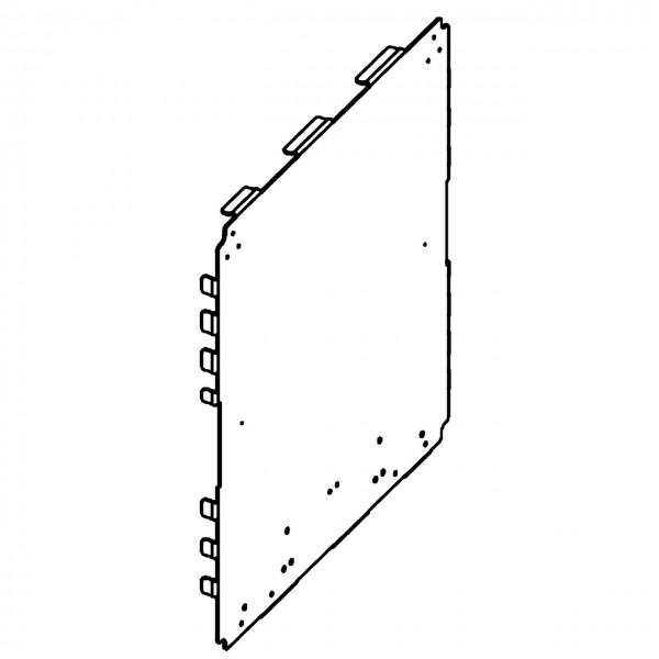 Montageseite für Schubladen